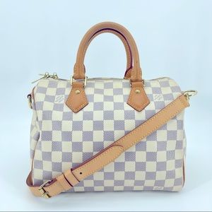 Louis Vuitton Speedy Damier Azur Bandouliere 25 bag